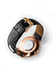 Load image into Gallery viewer, The Richemont Rose Gold / Black 40mm
