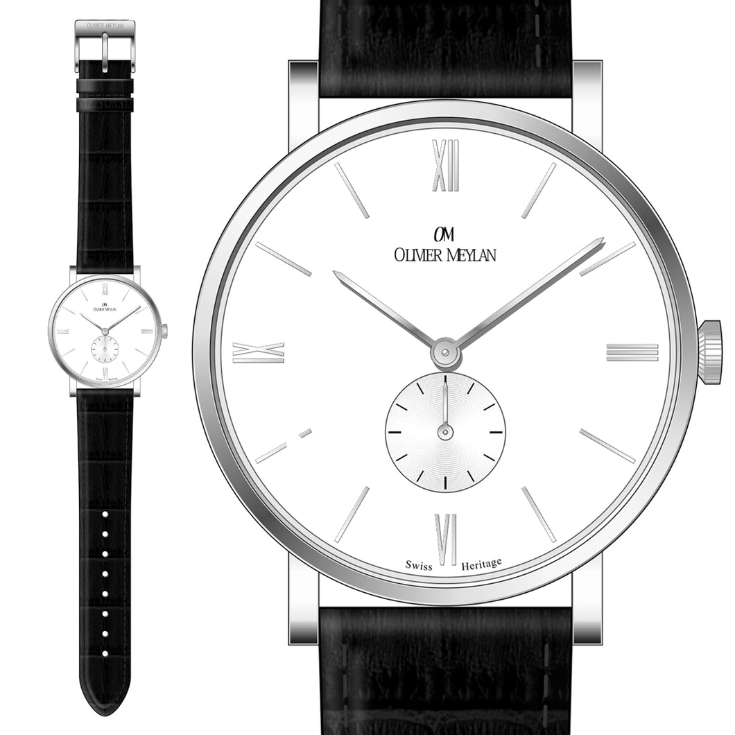 The Richemont White 40mm