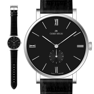The Richemont Black/Silver 40mm